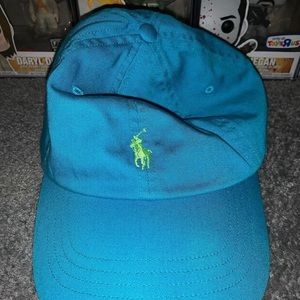 Light Blue Polo Ralph Lauren Hat Cap Strapback